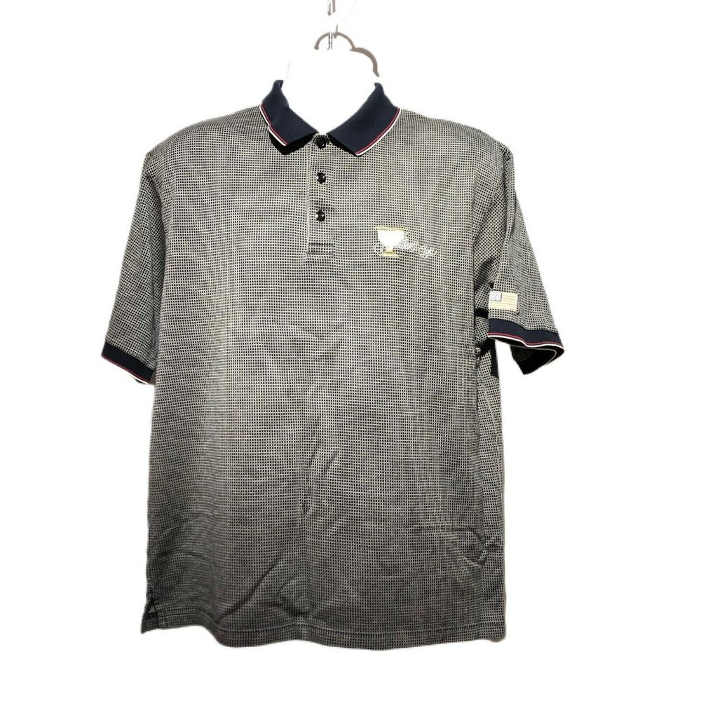 The President’s Cup Logo L Golf S/S Polo Cotton